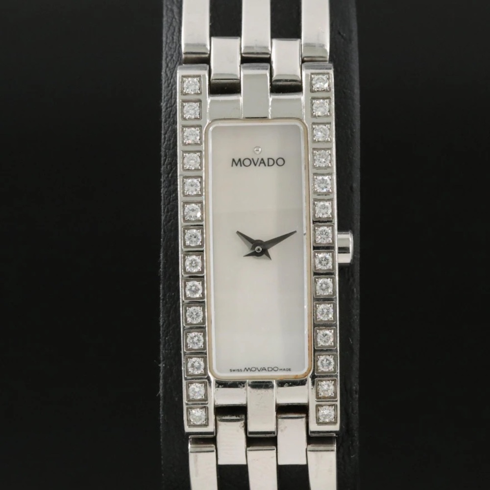 Movado Silver watch